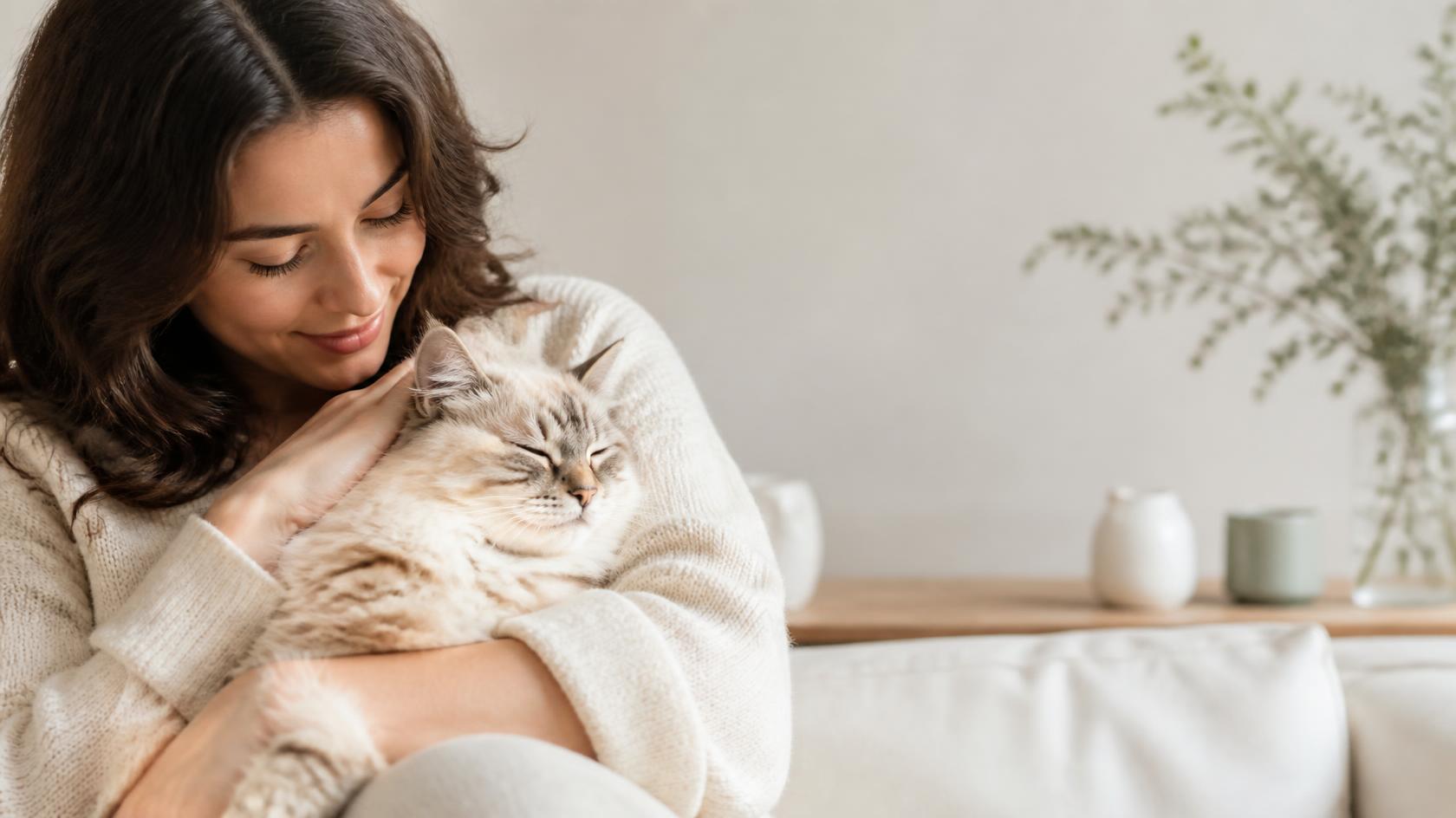 c7a1-4339-ba11-7e43c0e541b9-realistic_lifestyle_photo_of_a_calm_small_fluffy_cat_resting_peacefully_in_its_owner_s_arms_indoors__warm_natural_light__soft_neutral_tones__cozy_home_background__gentle_affectionate_mood__clean_composition__lots_o.jpg